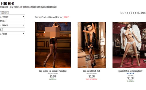 A Look At Australia’s Biggest Online Sex Shop