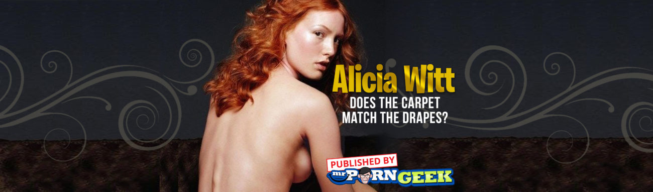 Alicia Witt, Does the Carpet Match the Drapes? 