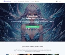 Animegenius, AI ポルノサイト