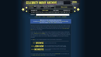 The Celebrity Movie Archive