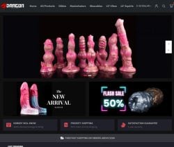 Dragon-Dildos, Sex Stores