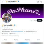 DaPhaneZZ, Twitter Porn