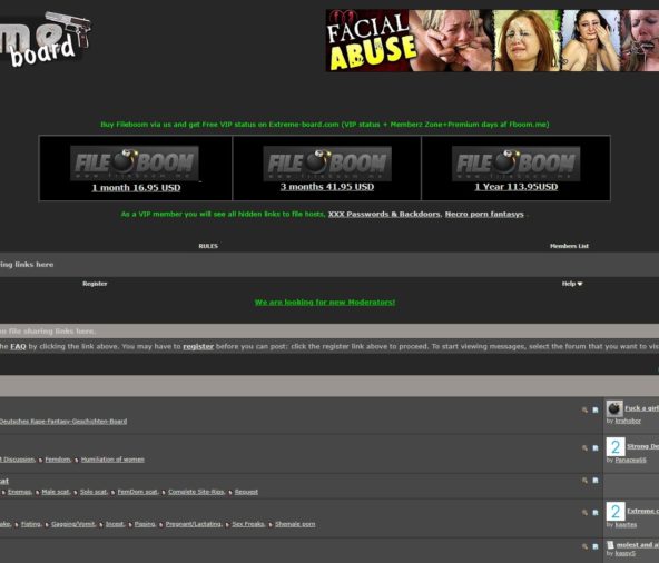 Site De Forum Porno Extremeboard (extreme-board.com), Forum Adulte Xxx