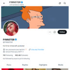 F1NN5TER, Twitter Porn