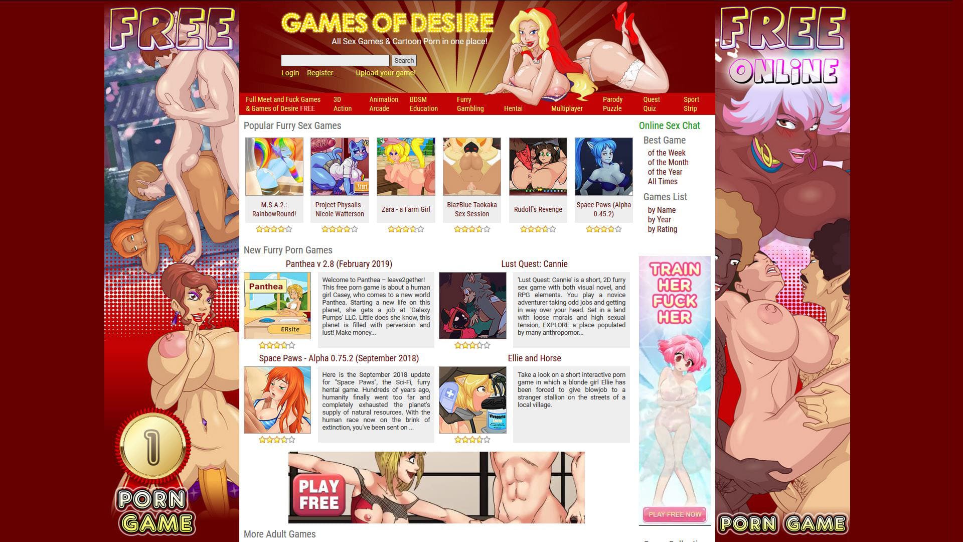 Pizza Sex Games - GamesOfDesire (GamesOfDesire.com) Porn Games - MrPornGeek