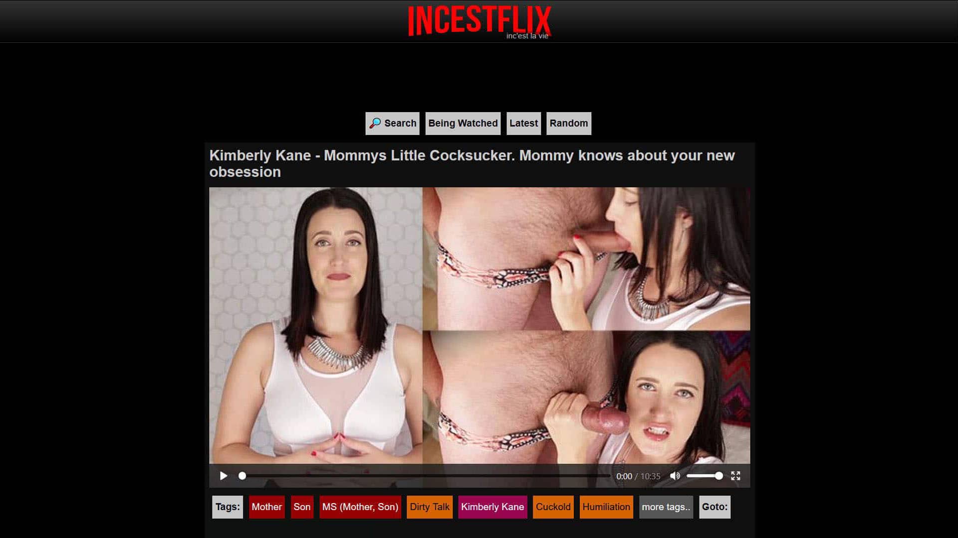 Incest Humiliation Porn - Incestflix (Incestflix.com) Incest Porn Site - Mr. Porn Geek