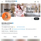 Richelle Ryan, Twitter Porn