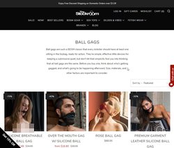 Stockroom Ball Gagged, Ball Gagged