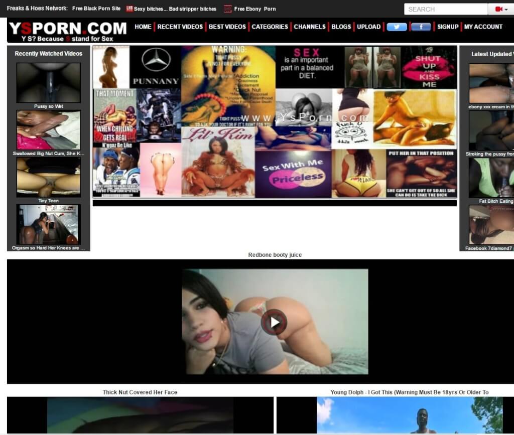 Free black porn web site