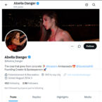 Abella Danger, Twitter Porn