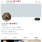 AvaReyes, Twitter Porn
