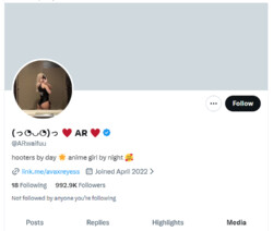 Avareyes, Twitter Porn