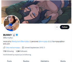 Bunny Ayumi, Twitter Porn