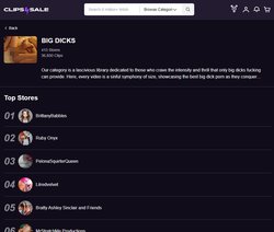 Clips4Sale Bigdick, Big Dick