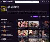 Clips4Sale Brunette, Brunette