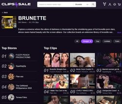 Clips4Sale Brunette, Brunette