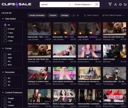 Clips4Sale German, German