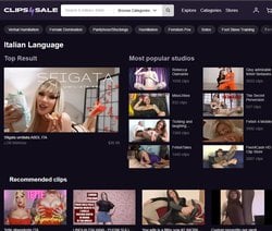 Clips4Sale Italian, Italian