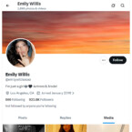 Emily Willis, Twitter Porn