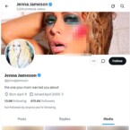 Jenna Jameson, Twitter Porn