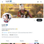 Luxlo, Twitter Porn