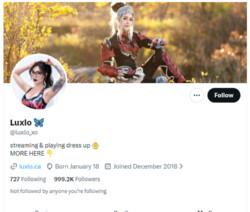 Luxlo, Twitter Porn