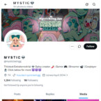 Mystic, Twitter Porn