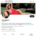 Nikki Benz, Twitter Porn