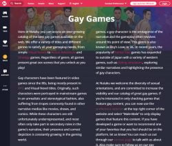 Nutaku Gay, Gay Games