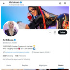 Octokuro, Twitter Porn
