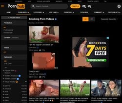 Pornhub Smoking, Smoking
