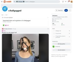 Redditballgagged, Ball Gagged