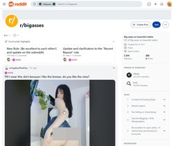 Redditbigasses, culo grosso