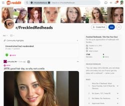 Freckledredheads, Redhead