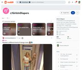 GirlsInDiapers, Diaper