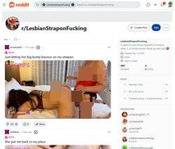 Lesbianstraponfucking, Siti porno lesbici