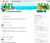 PublicBeachNSFW, Public