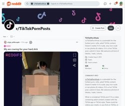 Tiktokpornposts, TikTok Porn