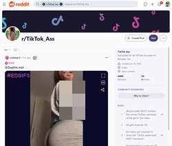 Tiktok_Ass, TikTok Porn