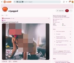 Redditgagged, Ball Gagged