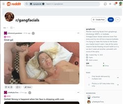 Gangfacials, Bukkake