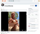 MuscleBeauty, Muscular Woman