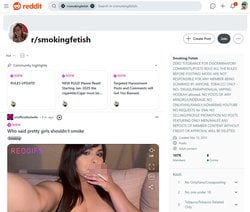 Smokingfetish, Smoking