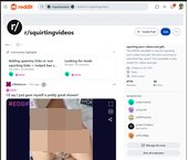 RedditSquirtingVideos, Squirting