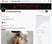 SwingersGermany, German