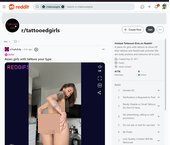 Tattooedgirls, Tattoo