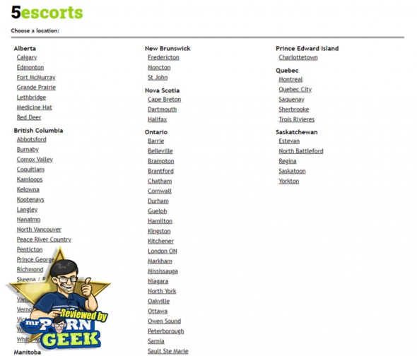 5Escorts.ca