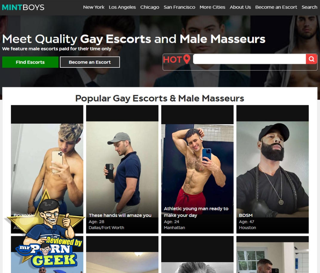 Mintboys and 2+ Gay Escorts Comme Mintboys image