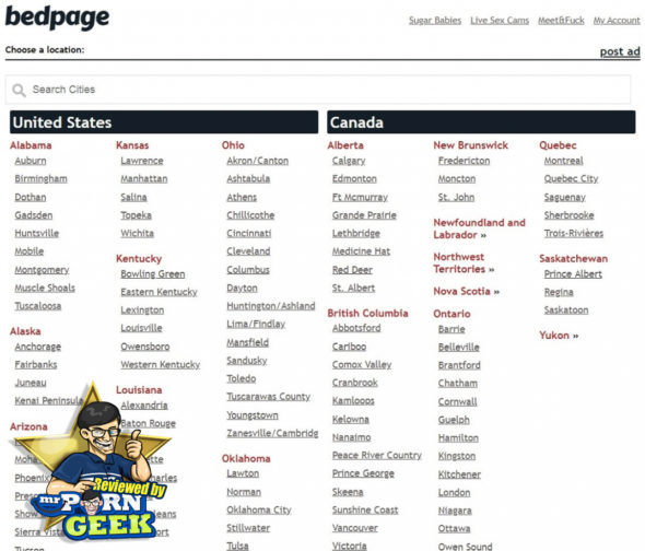 BedPage/Erotic