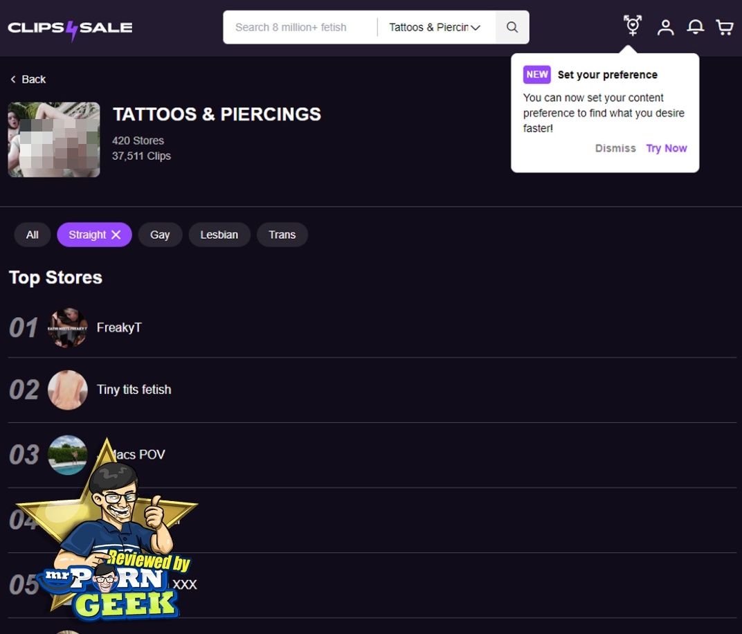 Clips4Sale TattoosAndPiercings